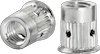 KD-MUTTERIT PIENIKANTA RIHLATTU M4 KDMRK-18 A2